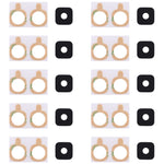 Per Galaxy A5 (2018) / A8 (2018) / A530 10 pezzi copriobiettivo fotocamera posteriore con adesivo, Galaxy A530