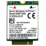 EM7345 Modulo 4G NGFF M.2 Scheda WWAN 04 x 6014 4G LTE / HSPA + Scheda 42Mbps per Lenovo IBM / ThinkPad T450 / X240, EM7345