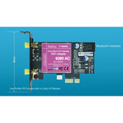 9260NGW Nuovo di zecca per Intel Dual Band Wireless-AC 9260AC Bluetooth 5.0 5G 1730Mbps Scheda di rete Wifi PK 8265/7260/8260, 9260NGW