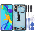 Schermo LCD con digitalizzatore e cornice per Huawei P30
