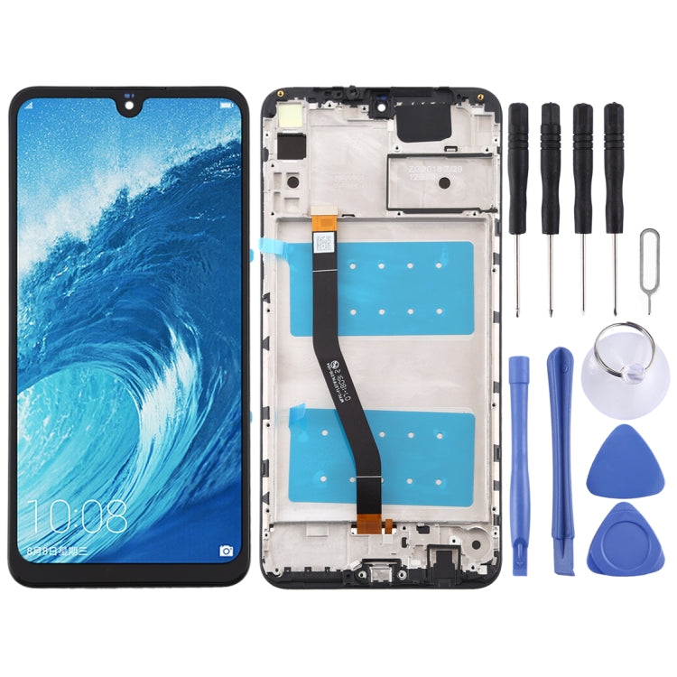 Schermo LCD e digitalizzatore assemblaggio completo con cornice per Huawei Honor 8X Max, For Huawei Honor 8X Max