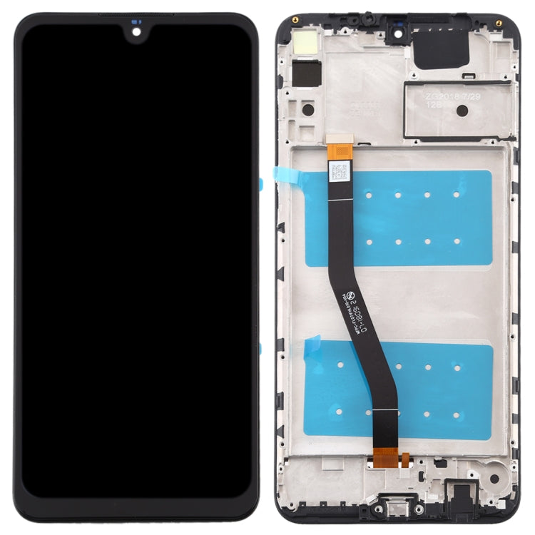 Schermo LCD e digitalizzatore assemblaggio completo con cornice per Huawei Honor 8X Max, For Huawei Honor 8X Max