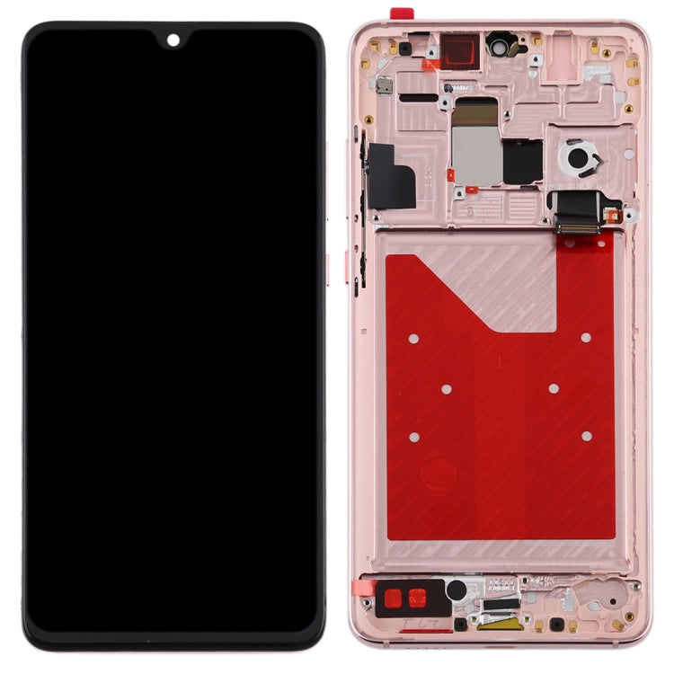 LCD Screen and Digitizer Full Assembly with Frame for Huawei Mate 20, For Huawei Mate 20