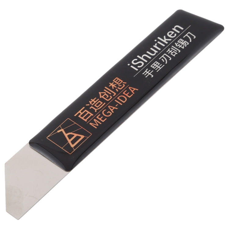 Qianli iShuriken T0.2mm Saldatore Paster Raschiatore Coltello di stagno Smussatura resistente all'usura, Bevel