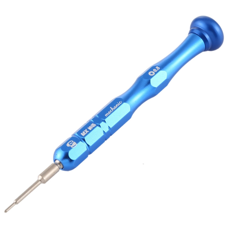 MECHANIC MX 3D 0.8 Five Star Screwdriver Precision Phone Disassembly Tool, Random Color Delivery, 0.8 Five Star