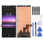 Original LCD Screen and Digitizer Complete Assembly for Sony Xperia 1, For Sony Xperia 1