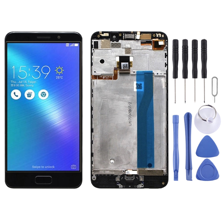 Schermo LCD e digitalizzatore assemblaggio completo con cornice per ASUS Zenfone 3S Max ZC521TL X00GD, For Asus ZC521TL