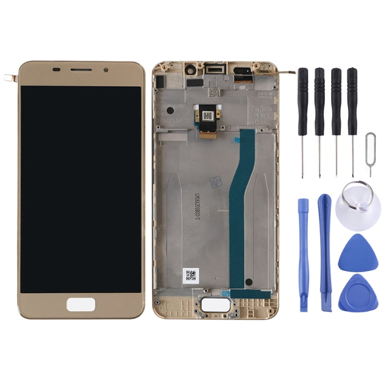 Schermo LCD e digitalizzatore assemblaggio completo con cornice per ASUS Zenfone 3S Max ZC521TL X00GD, For Asus ZC521TL