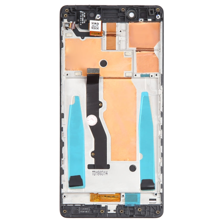 Schermo LCD e digitalizzatore assemblaggio completo con cornice per Lenovo K8 Note XT1902-3, For Lenovo K8 Note