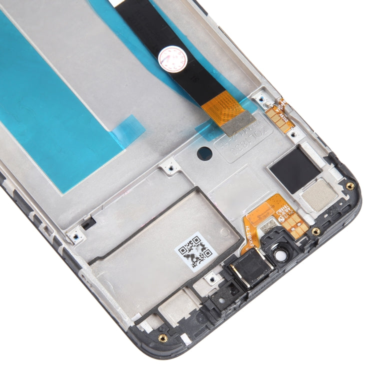 LCD Screen and Digitizer Full Assembly with Frame for Asus Zenfone Max M2 ZB633KL / ZB632KL X01AD, For Asus ZB633K