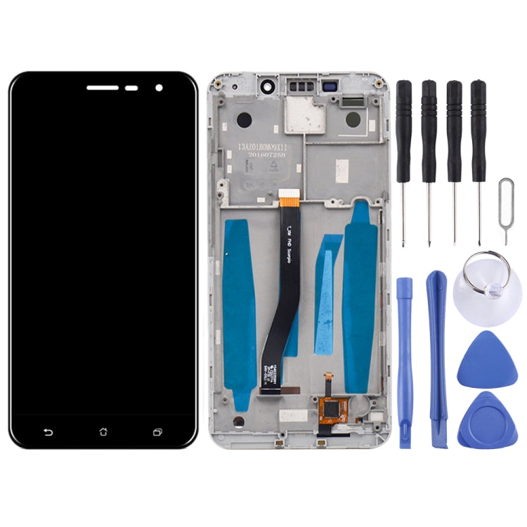 LCD Screen and Digitizer Full Assembly with Frame for Asus ZenFone 3 Laser ZC551KL Z01BD, For Asus ZC551KL, For Asus ZC551K