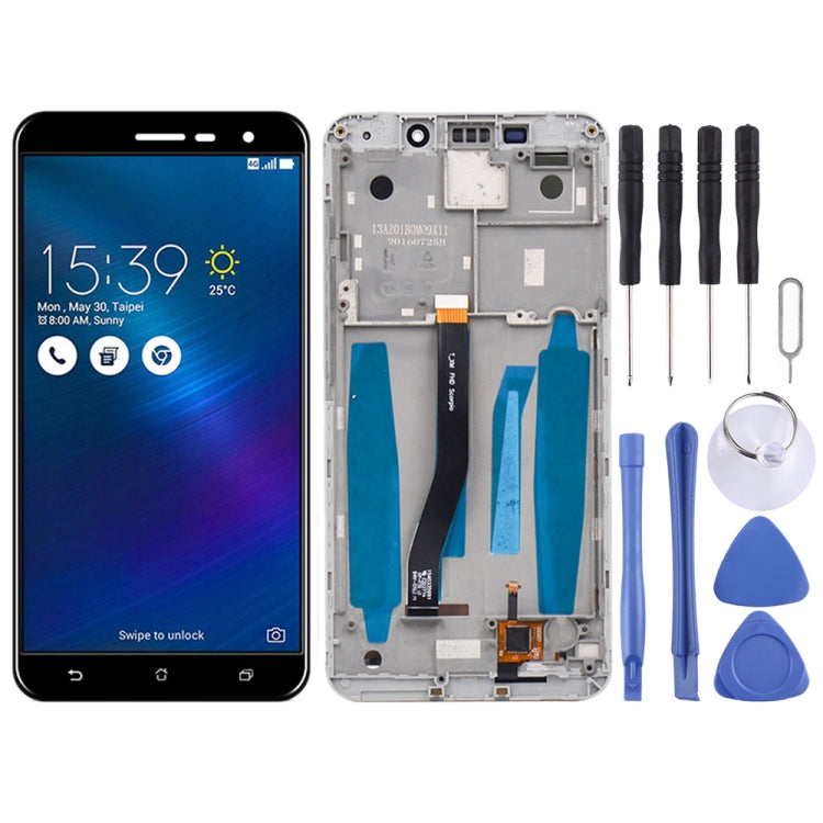 Schermo LCD e digitalizzatore assemblaggio completo con cornice per Asus ZenFone 3 Laser ZC551KL Z01BD, For Asus ZC551KL, For Asus ZC551K