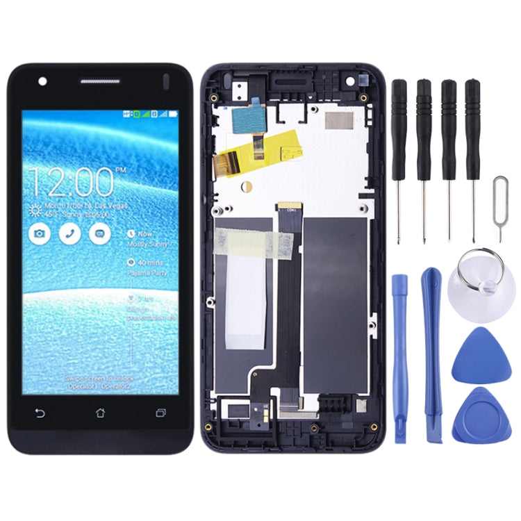 LCD Screen and Digitizer Full Assembly with Frame for Asus Zenfone C ZC451CG Z007, For Asus ZC451CG