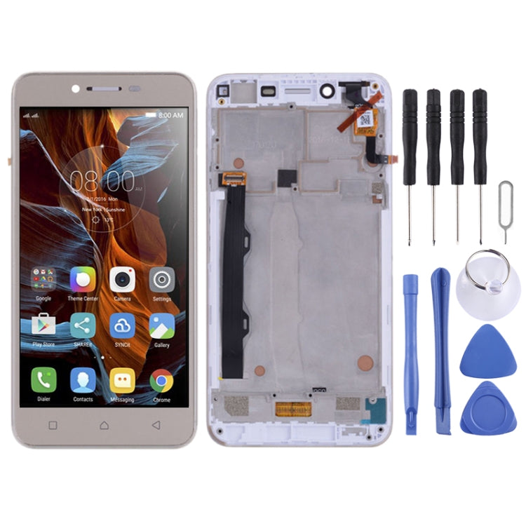 LCD Screen and Digitizer Full Assembly with Frame for Lenovo Vibe K5 Plus A6020A46 A6020l36 A6020l37, For Lenovo Vibe K5 Plus