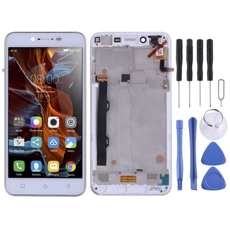 LCD Screen and Digitizer Full Assembly with Frame for Lenovo Vibe K5 Plus A6020A46 A6020l36 A6020l37, For Lenovo Vibe K5 Plus