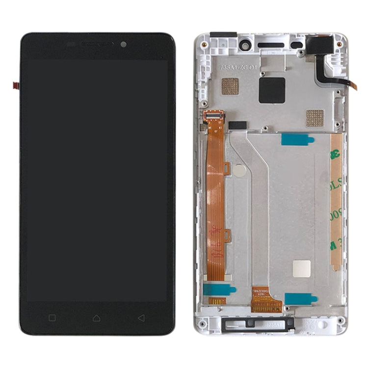 LCD Screen and Digitizer Full Assembly with Frame for Lenovo Vibe P1m P1ma40 P1mc50, For Lenovo Vibe P1m