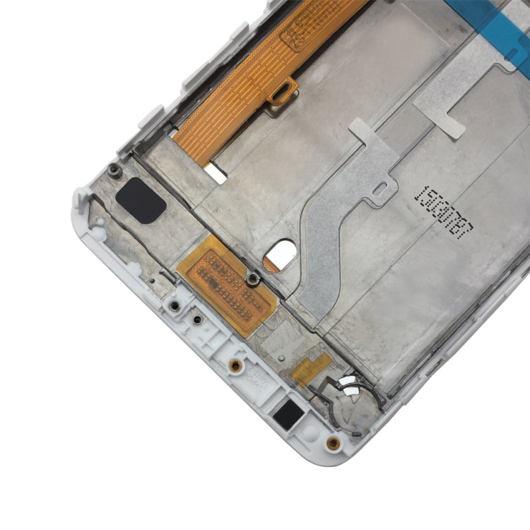 LCD Screen and Digitizer Full Assembly with Frame for Lenovo S60 S60W S60T S60A, For Lenovo S60