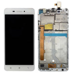 Schermo LCD e digitalizzatore assemblaggio completo con cornice per Lenovo S60 S60W S60T S60A, For Lenovo S60
