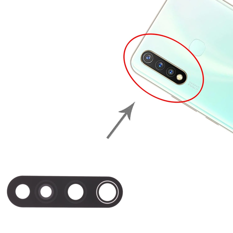 For vivo Y5s 10pcs rear camera lens, For vivo Y5s