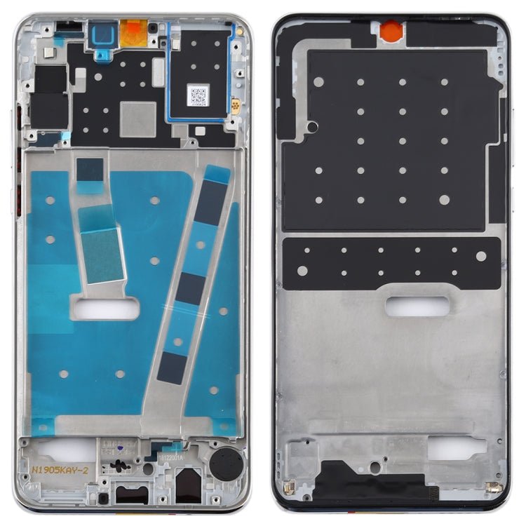 Middle frame plate with side buttons for Huawei Nova 4e, For Huawei Nova 4e, For Nova 4e