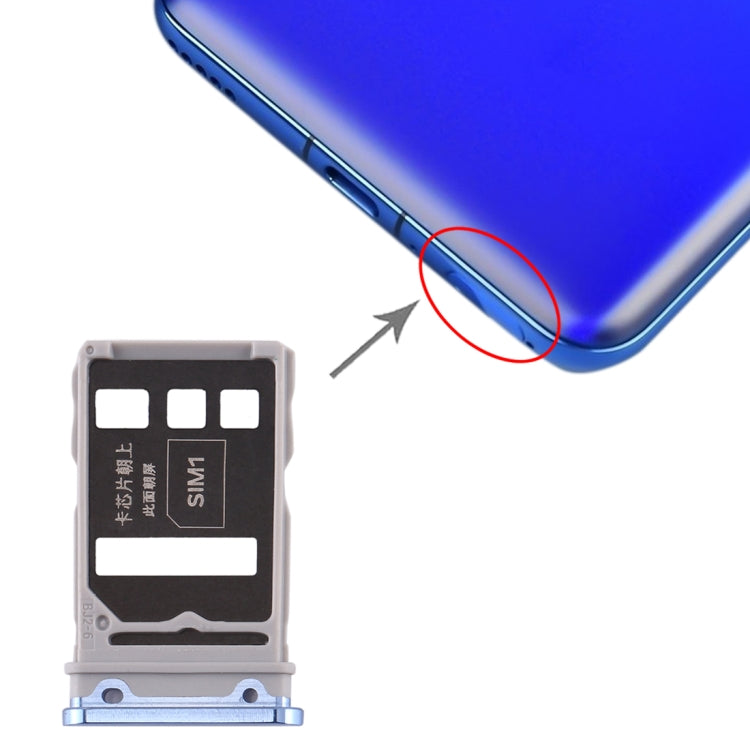 SIM Card Tray + SIM Card Tray for Huawei Honor V30 Pro / Honor V30, For Huawei Honor V30 Pro