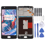 Per OnePlus 3 / 3T A3000 A3010 TFT Materiale Schermo LCD e digitalizzatore Assemblaggio completo con cornice, For OnePlus 3 / 3T