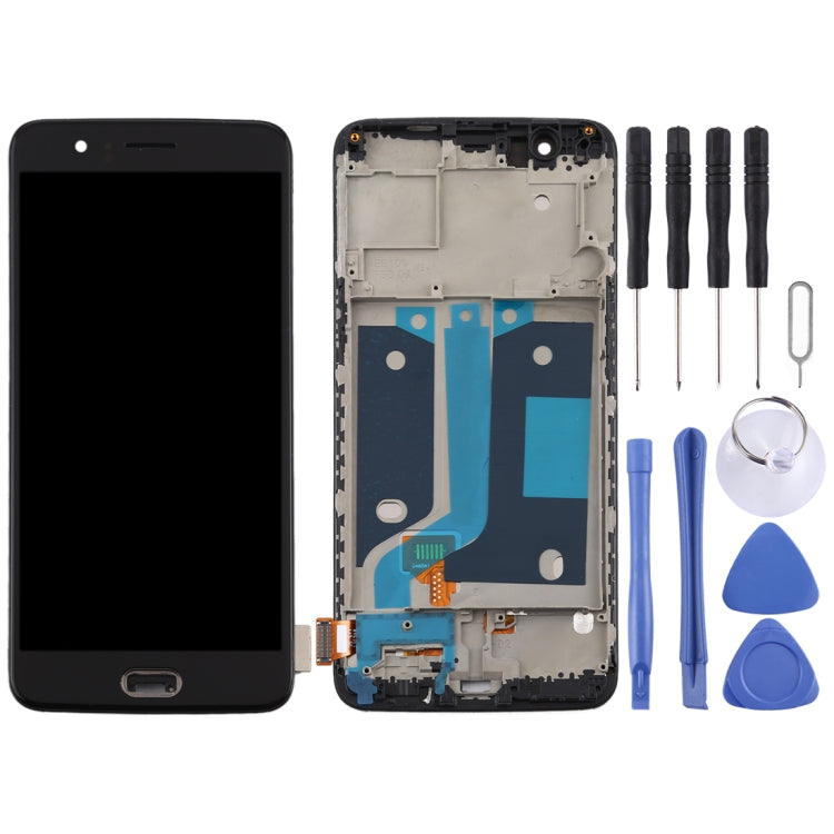 Per OnePlus 5 A5000 TFT Materiale Schermo LCD e digitalizzatore assemblaggio completo con cornice, For OnePlus 5 (TFT), For OnePlus 5(TFT)