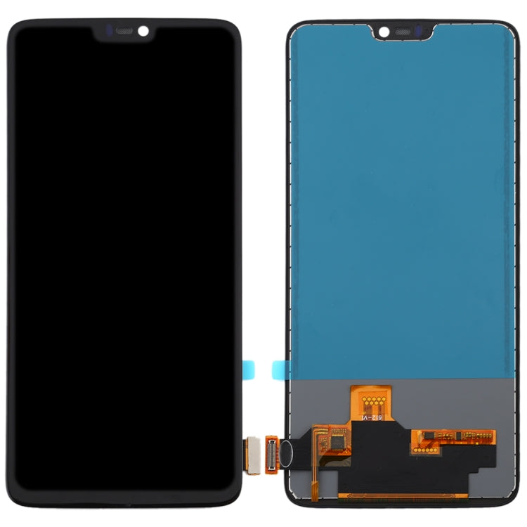 Per OnePlus 6 A6000 TFT Materiale Schermo LCD e digitalizzatore assemblaggio completo, For OnePlus 6 (TFT)