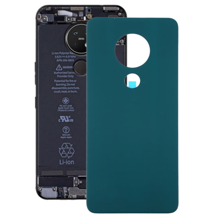 Cover posteriore batteria per Nokia 7.2 / 6.2 TA-1196 / TA-1198 / TA-1200 / TA-1187 / TA-1201 (Verde smerigliato), For Nokia 7.2(Frosted Black), For Nokia 7.2(Black), For Nokia 7.2, For Nokia 7.2 / 6.2(Frosted Silver), For Nokia 7.2 / 6.2