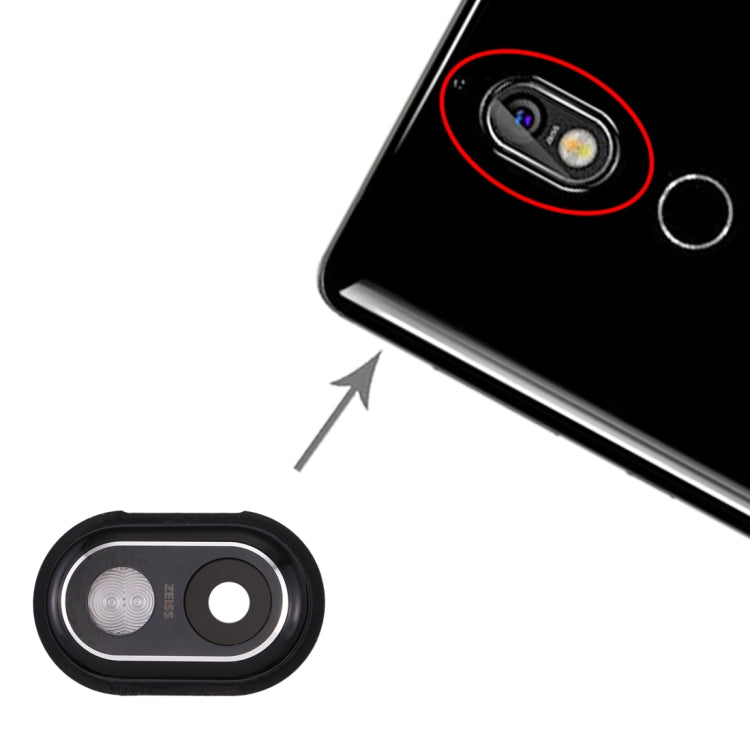 Copriobiettivo della fotocamera per Nokia 7, For Nokia 7