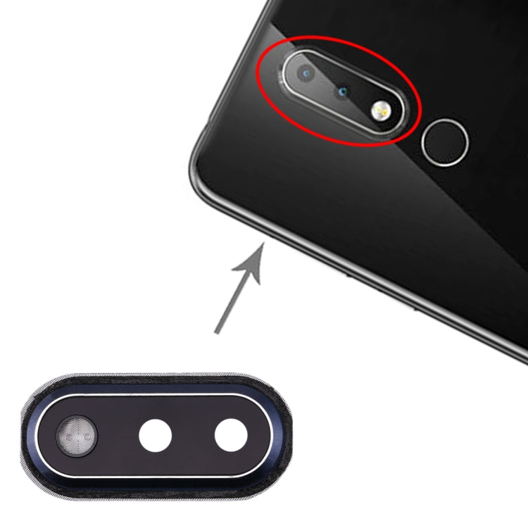 Copriobiettivo della fotocamera per Nokia X6, For Nokia X6