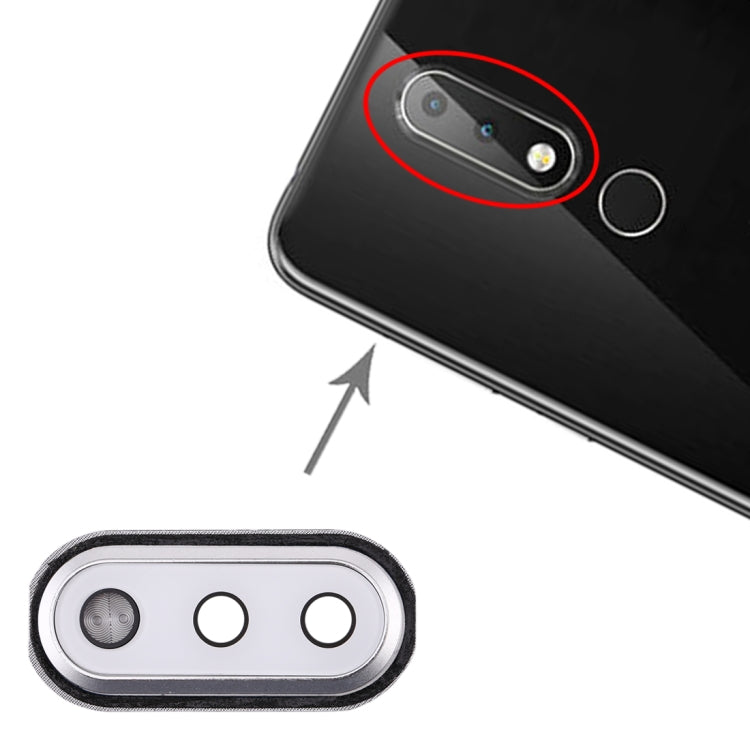 Copriobiettivo della fotocamera per Nokia X6, For Nokia X6