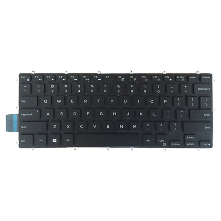 US Version Backlit Keyboard for DELL Inspiron 13 5368 5378 5578 7368 7378, For DELL Inspiron 13 (US)