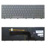 Tastiera versione USA con retroilluminazione per DELL Inspiron 15 serie 7000 7537 P36F, For DELL Inspiron 15 (US)