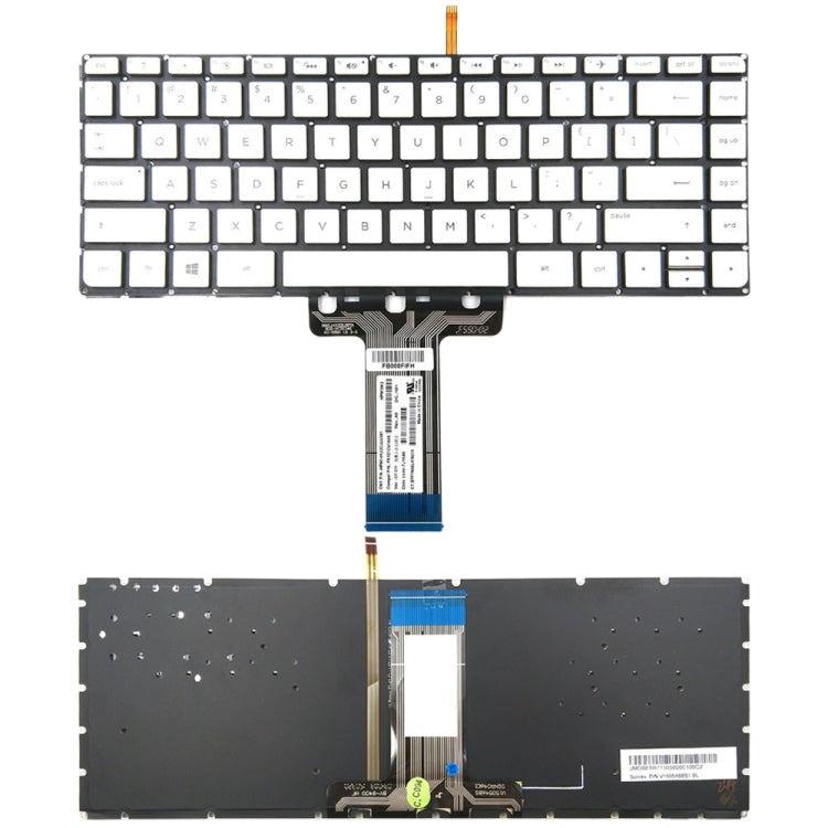 US Version Backlit Keyboard for HP Pavilion 13-U103NS 13-U113NL 13-U124CL 13-U138CA 13-U157CL 13-U163NR, For HP Pavilion 13-U103NS (US)