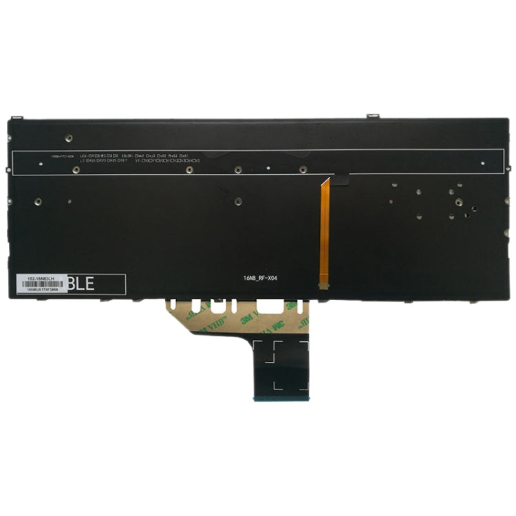 Tastiera versione USA con retroilluminazione per HP Spectre x360 serie 13-w 13-w013dx 13-w014dx 13-w023dx 13-w063nr 13-W010CA 13-W020CA, For HP Spectre x360 (US)