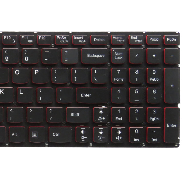 US Version Keyboard with Backlight Keyboard for Lenovo Ideapad Y700 Y700-15 Y700-15ISK Y700-15ACZ Y700-17ISK Y700-15ISE, For Lenovo Ideapad Y700 (US)