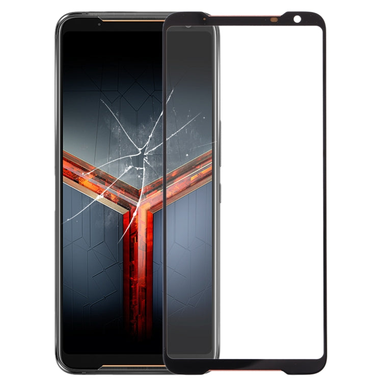 Lente in vetro esterna dello schermo anteriore per Asus ROG Phone II ZS660KL, For Asus ZS660KL