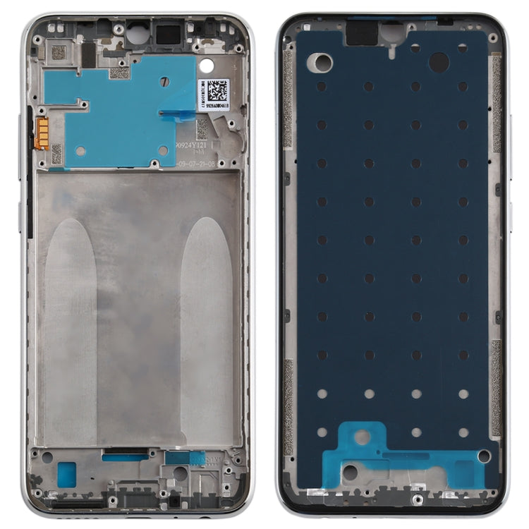 Piastra con cornice LCD per alloggiamento anteriore per Xiaomi Redmi Note 8, For Xiaomi Redmi Note 8, For Xiaomi Redmi Note 8(Blue), For Xiaomi Redmi Note 8(Silver)