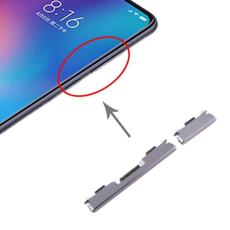 Side buttons for Xiaomi Mi 9, For Mi 9