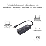 Adattatore USB-C a RJ45 Gigabit Ethernet 15 cm