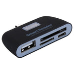 Kit connessione lettore smart card Micro SD SD USB 2.0 OTG