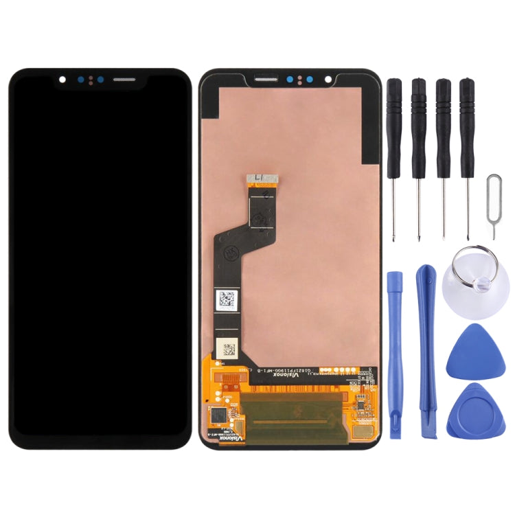 Original LCD Screen and Digitizer Full Assembly for LG G8s ThinQ, For LG G8s ThinQ