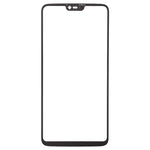 For OnePlus 6 Front Screen Outer Glass Lens, For OnePlus 6 Black