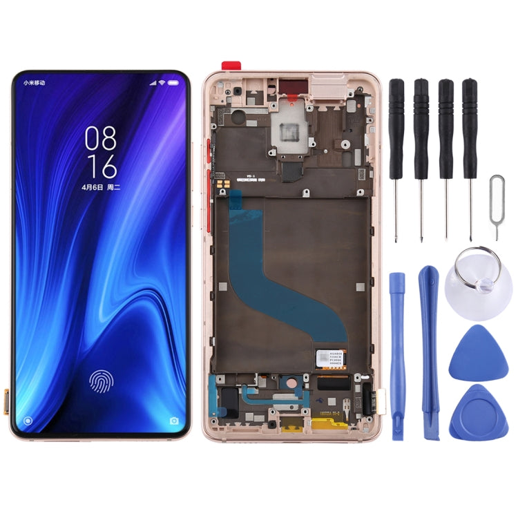 Schermo LCD in materiale OLED e digitalizzatore assemblaggio completo con cornice per Xiaomi Redmi K20 / Redmi K20 Pro / 9T Pro, For Xiaomi K20 / K20 Pro, For Xiaomi Mi K20, For Mi K20