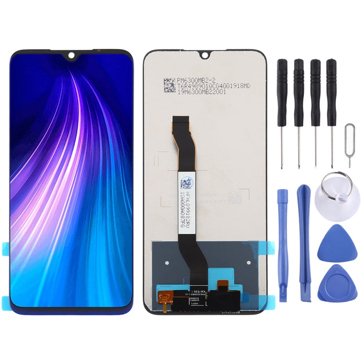 LCD Screen and Digitizer Full Assembly for Xiaomi Redmi Note 8T, For Redmi Note 8T