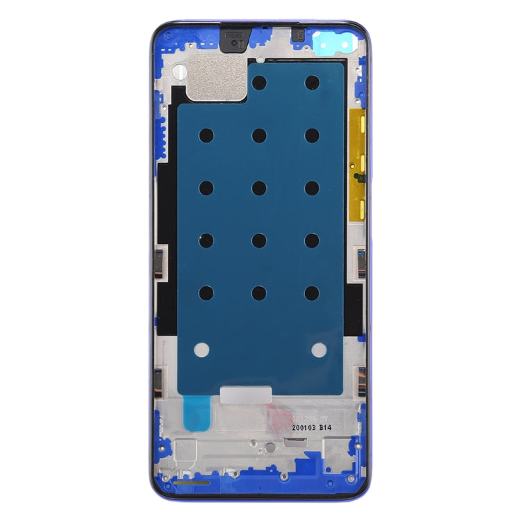 Piastra con cornice LCD per alloggiamento anteriore per Xiaomi Redmi K30 5G, For Redmi K30 5G, For Xiaomi Redmi K30 5G (Purple), For Xiaomi Redmi K30 5G (Red)