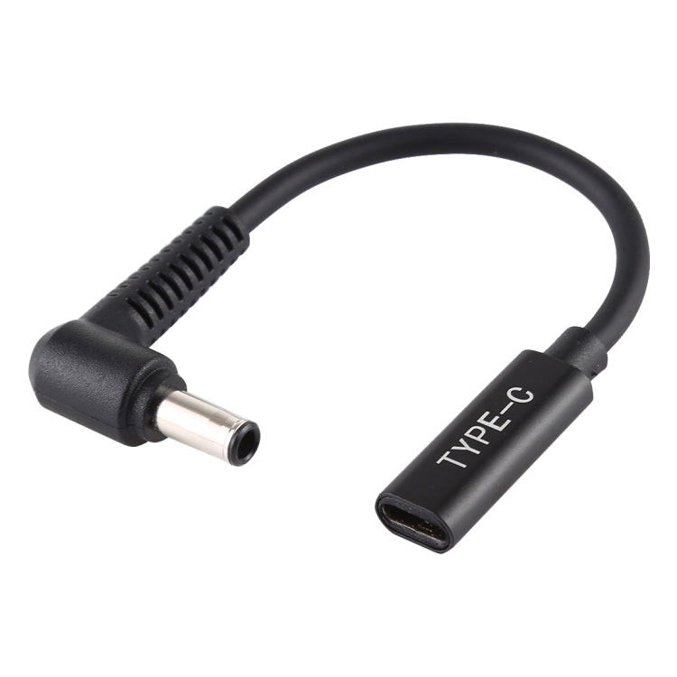 Cavo caricabatterie DP 5,0 x 1,0 mm femmina Tipo C 15 cm