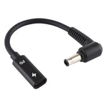 Cavo caricabatterie DP 5,0 x 1,0 mm femmina Tipo C 15 cm