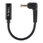 Cavo caricabatterie DP 5,0 x 1,0 mm femmina Tipo C 15 cm